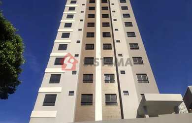 Imagem: O apartamento possui 1 Dormitório, 1 Banheiro, 1 Vaga na garagem