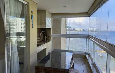 Imagem 2: Apartamento alto padrão frente ao mar com terraço gourmet