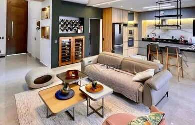 Imagem: A casa em condomínio possui 3 Dormitórios, 5 Banheiros, 4