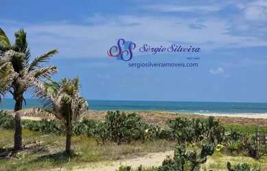 Imagem 13: Belíssima mansão no Porto das Dunas frente mar pé na areia com 8 suítes