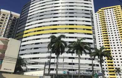 Imagem: O apartamento possui 1 Dormitório, 1 Banheiro, 1 Vaga na garagem