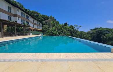 Imagem 3: Apartamento em Camburizinho, com linda vista para locação mensal