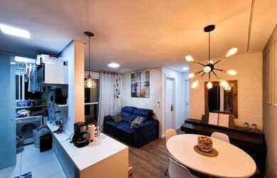 Imagem: O apartamento possui 2 Dormitórios, 2 Banheiros, 1 Vaga na