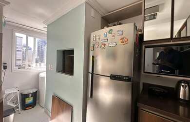 Imagem 6: Apartamento 2 dormitórios mobiliado com vista liberada no Navegantes...