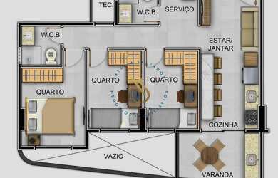 Imagem 6: Oceano Residence - 3 quartos com varanda e vista para o mar