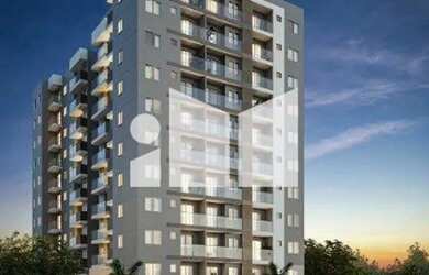 Imagem: O apartamento possui 2 Dormitórios, 1 Banheiro, 1 Vaga na garagem