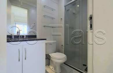 Imagem 11: Flat para locação contendo 55m² com 1 dormitório e 1 vaga de garagem...