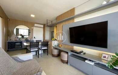 Imagem: O apartamento possui 2 Dormitórios, 2 Banheiros, 1 Vaga na