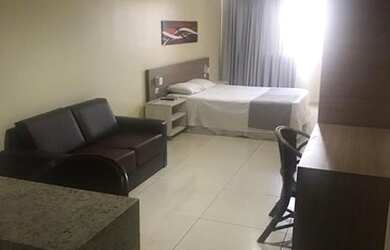 Imagem: O apartamento possui 1 Dormitório, 1 Banheiro, 35m² de Área