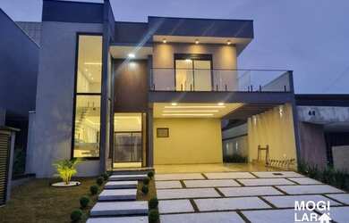 Imagem: A casa em condomínio possui 3 Dormitórios, 5 Banheiros, 5