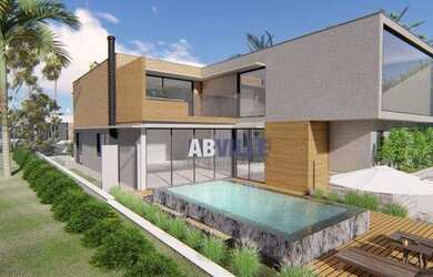 Imagem: A casa em condomínio possui 5 Dormitórios, 5 Banheiros, 5