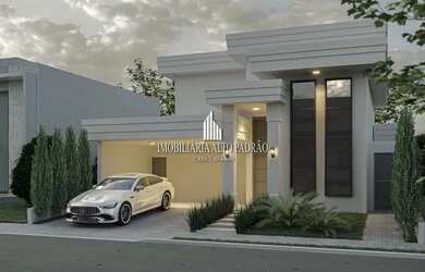 Imagem: A casa em condomínio possui 3 Dormitórios, 4 Banheiros, 4