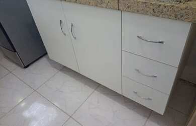 Imagem: A casa possui 1 Dormitório, 1 Banheiro, 1 Vaga na garagem e