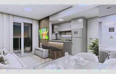 Imagem: O apartamento possui 2 Dormitórios, 2 Banheiros, 1 Vaga na