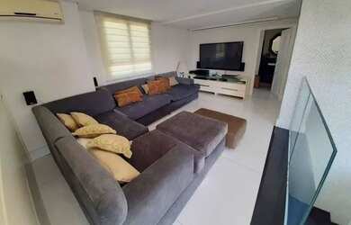 Imagem: O apartamento na cobertura possui 4 Dormitórios, 5 Banheiros