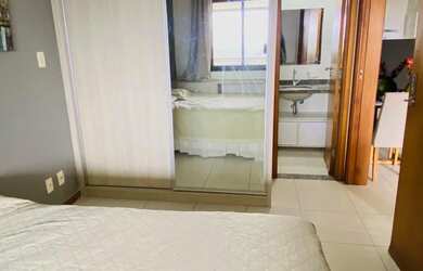 Imagem 5: Caminho das Arvores 1/4 Varandão Mobiliado Decorado Infra de Lazer Seguro Lindo