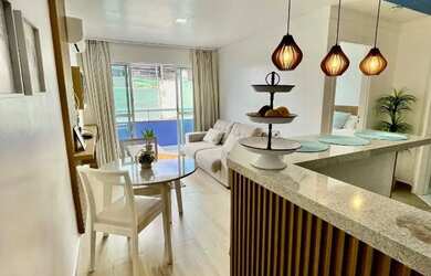 Imagem: O apartamento possui 1 Dormitório, 1 Banheiro, 1 Vaga na garagem