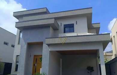 Imagem: A casa em condomínio possui 4 Dormitórios, 5 Banheiros, 5