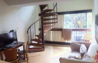 Imagem: O studio possui 1 Dormitório, 1 Banheiro, 1 Vaga na garagem