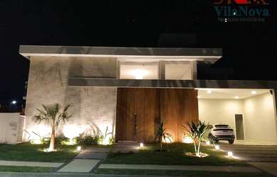 Imagem 2: Casa com 4 suítes à venda, 384 m² por R$ 3.400.000 - Condomínio Residencial...