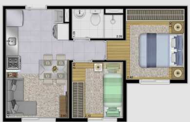 Imagem 13: Apartamento residencial para venda, Jardim Pedra Branca, São Paulo - AP9821