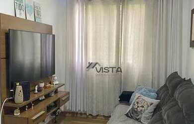 Imagem: O apartamento possui 2 Dormitórios, 1 Banheiro, 1 Vaga na garagem