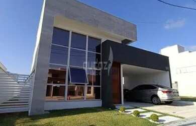 Imagem: A casa em condomínio possui 3 Dormitórios, 3 Banheiros, 4