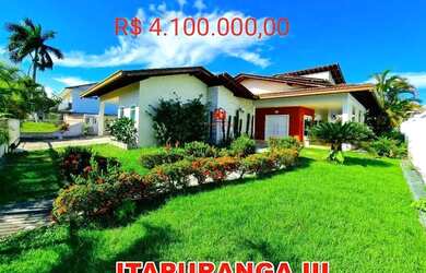 Imagem 1: Casa de Alto Padrão no Itaporanga III 5 Qts 4 Suites Cinema e Piscina