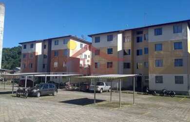 Imagem: O apartamento possui 2 Dormitórios, 1 Banheiro, 1 Vaga na garagem