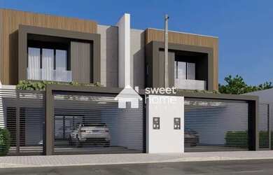 Imagem: A casa possui 3 Dormitórios, 3 Banheiros, 2 Vagas na garagem