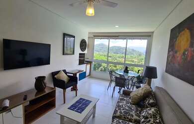 Imagem 15: Apartamento em Camburizinho, com linda vista para locação mensal