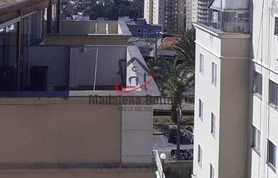 Imagem: O apartamento na cobertura possui 3 Dormitórios, 3 Banheiros