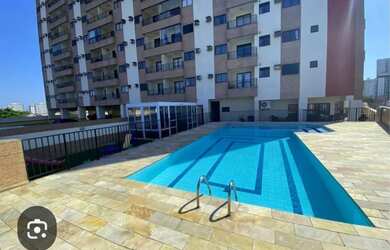 Imagem: O apartamento possui 1 Dormitório, 1 Banheiro, 2 Vagas na garagem