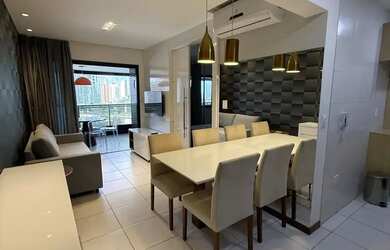 Imagem: O apartamento possui 1 Dormitório, 1 Banheiro, 1 Vaga na garagem