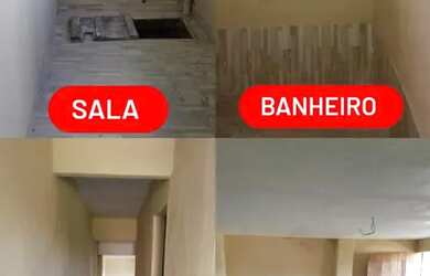 Imagem: A casa possui 2 Dormitórios e 1 Banheiro e está localizado