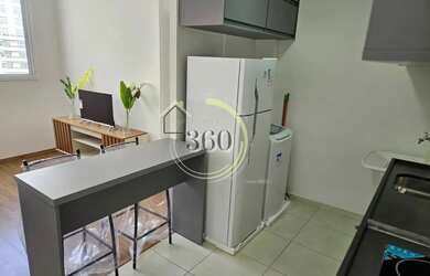 Imagem 3: Apartamento para locação 35m² 1 suíte mobiliado Mooca