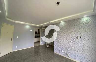 Imagem: O apartamento na cobertura possui 2 Dormitórios, 1 Banheiro