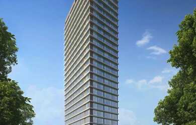 Imagem: O apartamento possui 1 Dormitório, 1 Banheiro, 1 Vaga na garagem