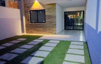 Imagem: Leo vende, bairro Sim, 3 4 suíte, piscina e goumert