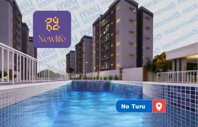 Imagem: O apartamento possui 2 Dormitórios, 1 Banheiro, 1 Vaga na garagem