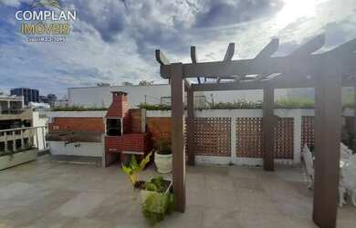 Imagem: O apartamento na cobertura possui 5 Dormitórios, 4 Banheiros