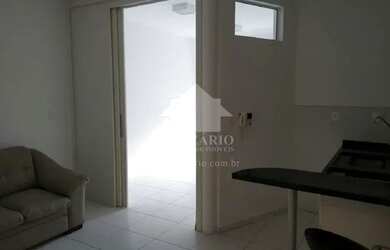 Imagem: O apartamento para alugar possui 1 Dormitório, 1 Banheiro e