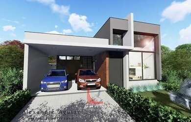 Imagem: A casa em condomínio possui 3 Dormitórios, 4 Banheiros, 188m²