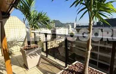 Imagem: O apartamento na cobertura possui 3 Dormitórios, 4 Banheiros