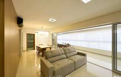 Imagem: O apartamento possui 4 Dormitórios, 5 Banheiros, 3 Vagas na