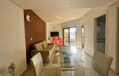 Imagem 13: Flat frente Mar com 2 dormitórios à venda, 56 m² por R$ 585.000 - Boqueirão...