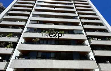 Imagem: O apartamento na cobertura possui 3 Dormitórios, 5 Banheiros