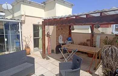 Imagem: O apartamento na cobertura possui 3 Dormitórios, 3 Banheiros