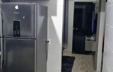 Imagem: A casa possui 2 Dormitórios, 1 Banheiro, 3 Vagas na garagem