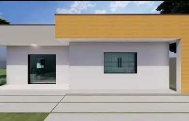 Imagem: A casa possui 3 Dormitórios, 1 Banheiro, 3 Vagas na garagem